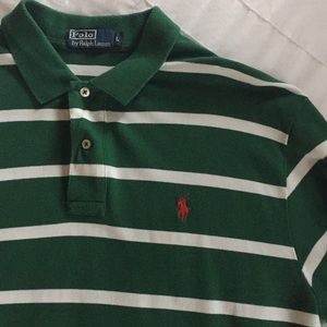 Men’s long sleeve polo